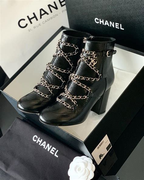 chanel makeup boots|chanel fabric boots.